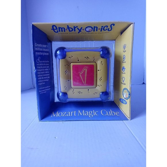 Embryonics Munchkin Mozart Magic Cube Musical Music 6 mo 1 year Infant Baby Toy - Picture 9 of 13